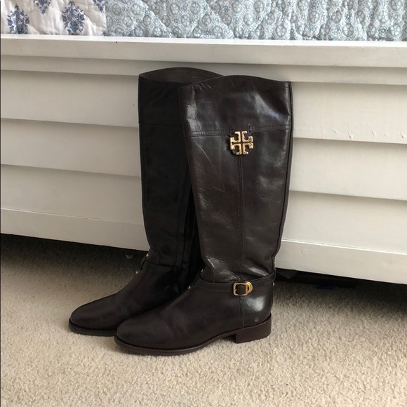 tory burch boots poshmark